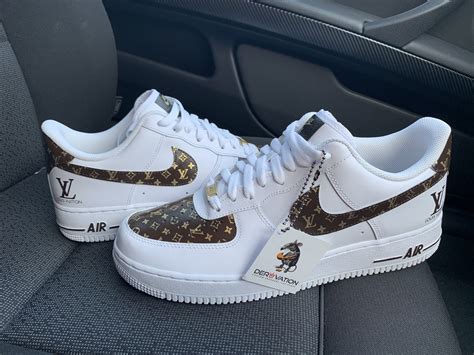 custom lv air force 1